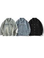 Distressed Denim Jacket