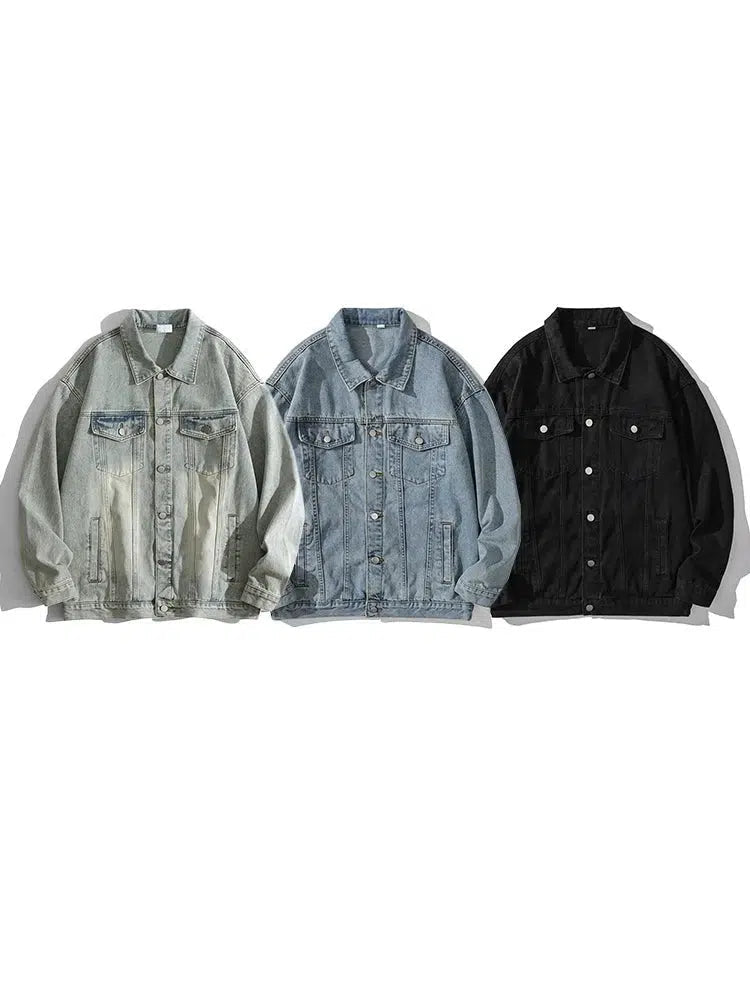 Distressed Denim Jacket