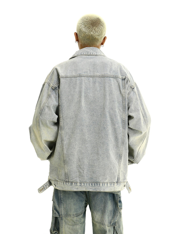 Distressed Denim Jacket