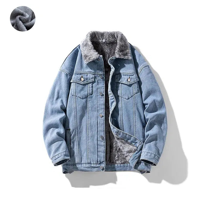 Distressed Denim Jacket