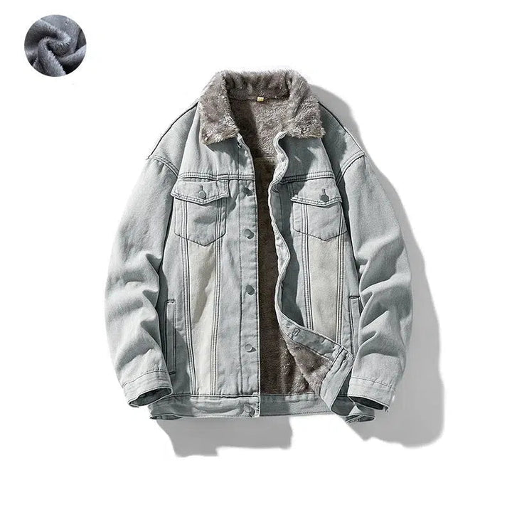 Distressed Denim Jacket