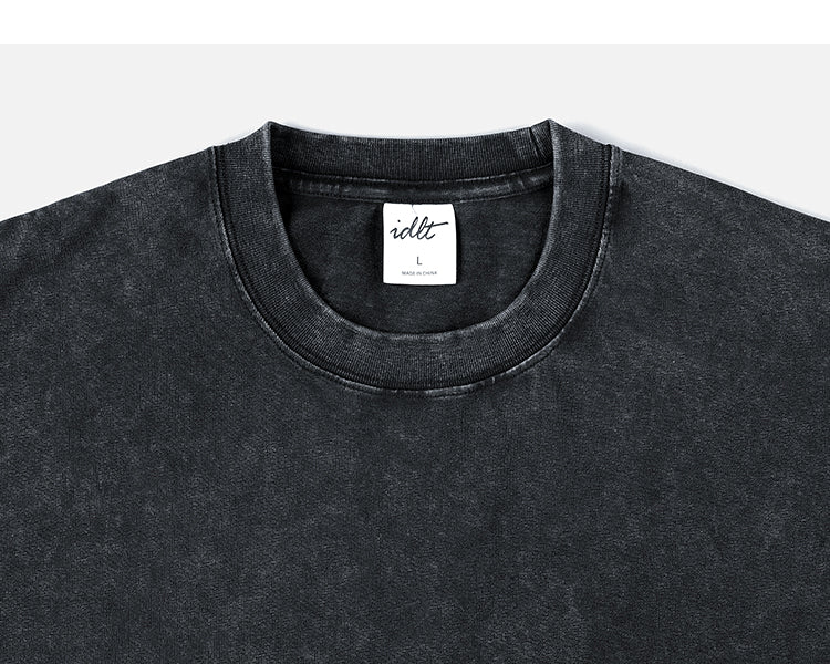 Distressed Drop Shoulder T-shirt