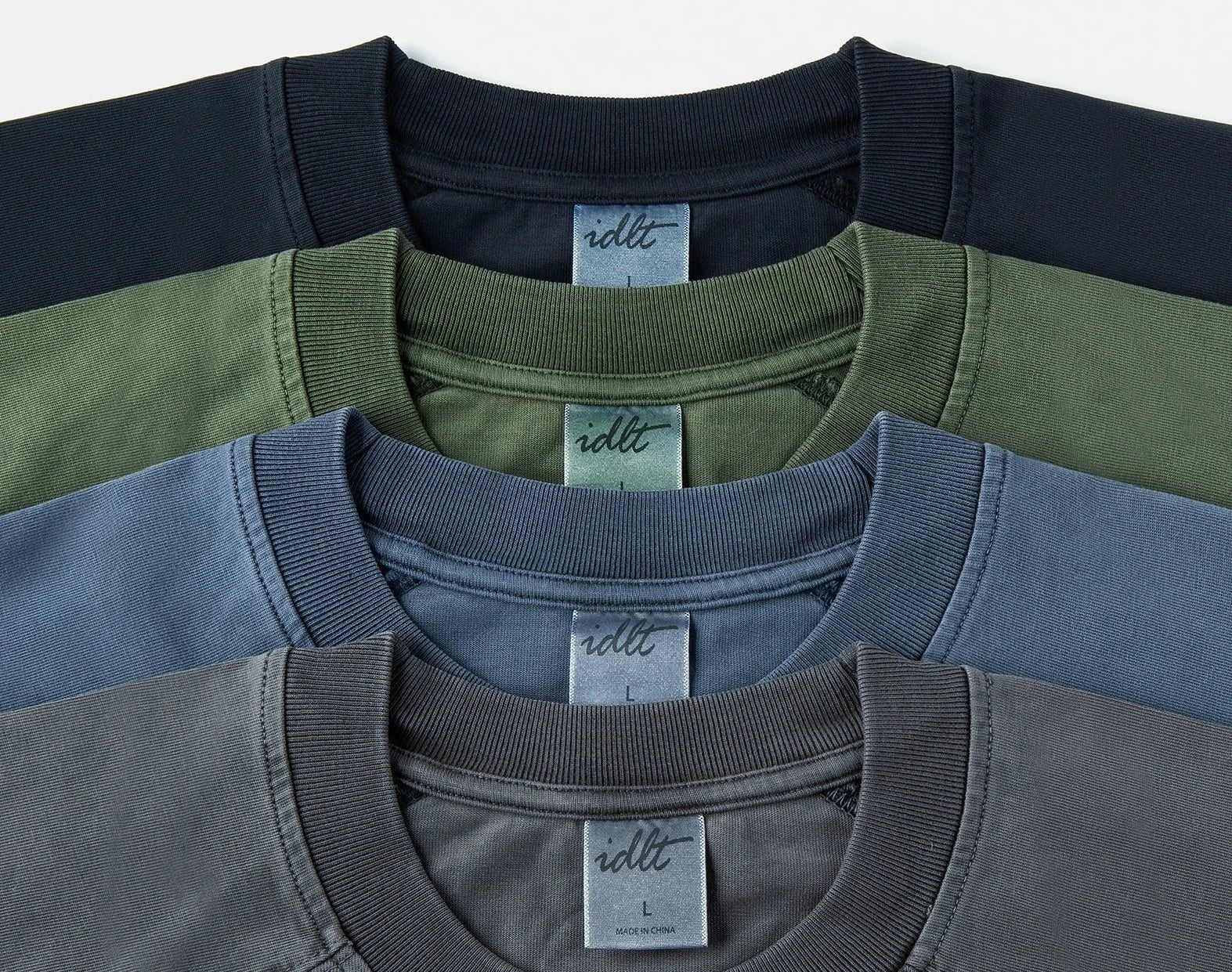 Distressed Dyed Raglan Sleeve T-shirt