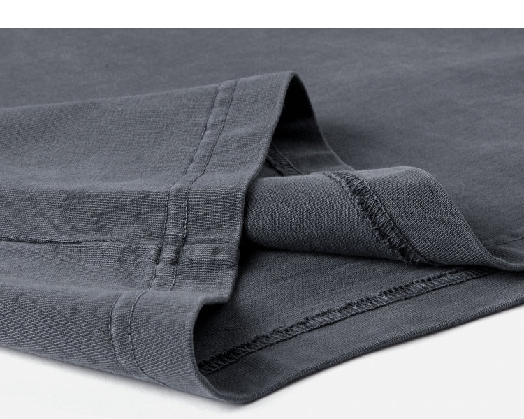 Distressed Dyed Raglan Sleeve T-shirt