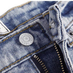 Distressed Ripped Slim Fit Jeans