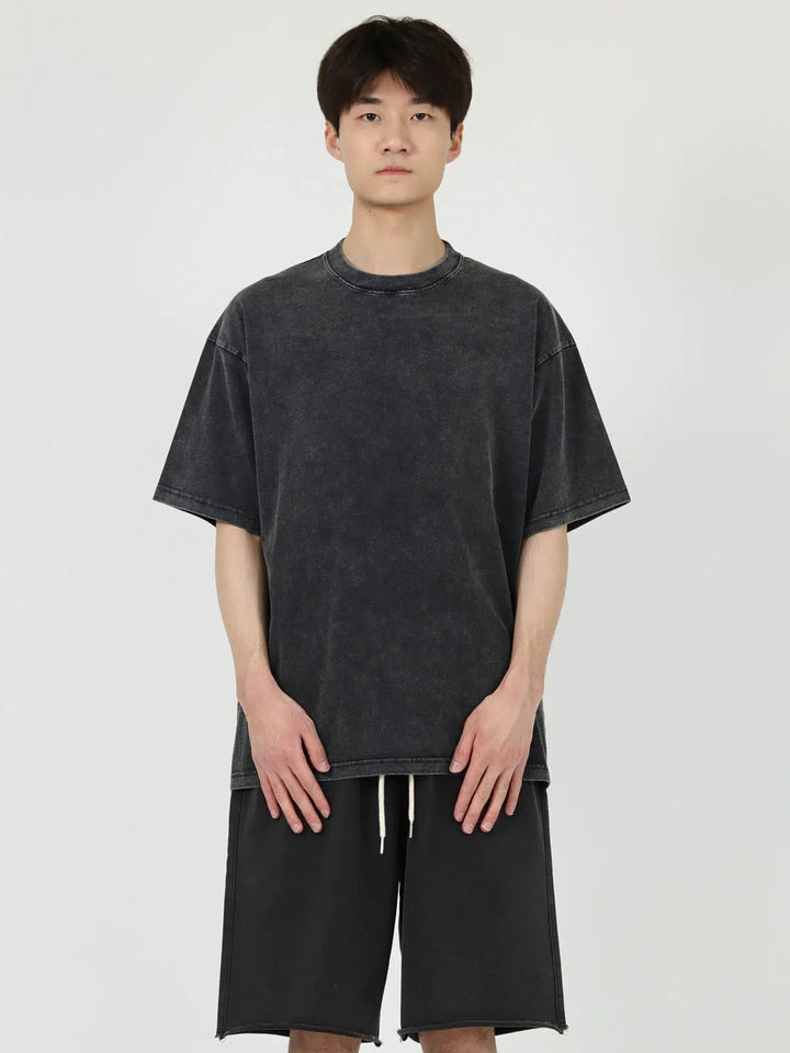 Distressed Short-Sleeve T-shirt