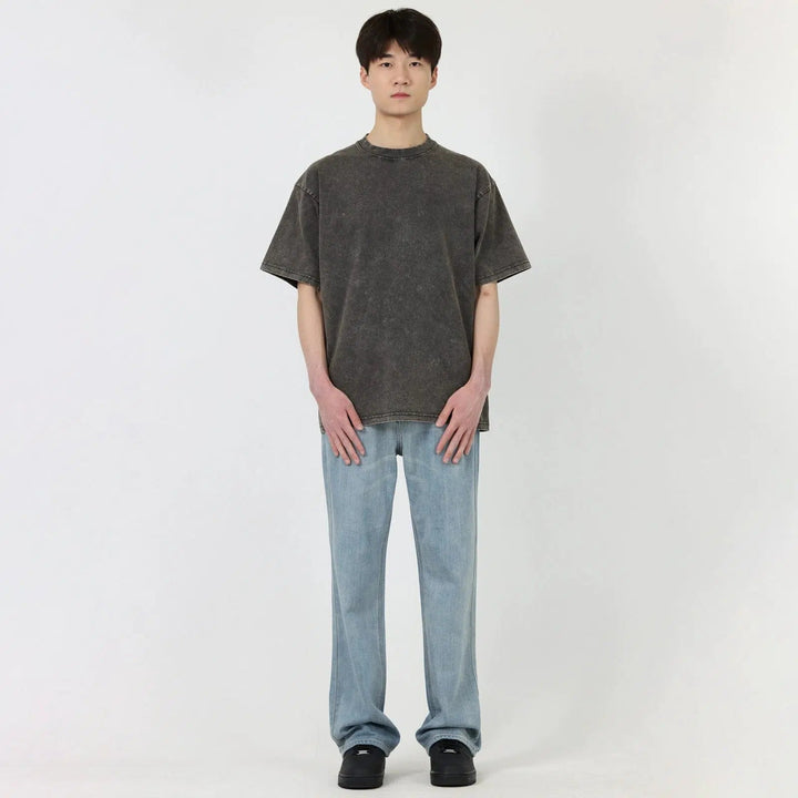 Distressed Short-Sleeve T-shirt