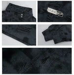 Distressed printing Hoodies with Front Pocket