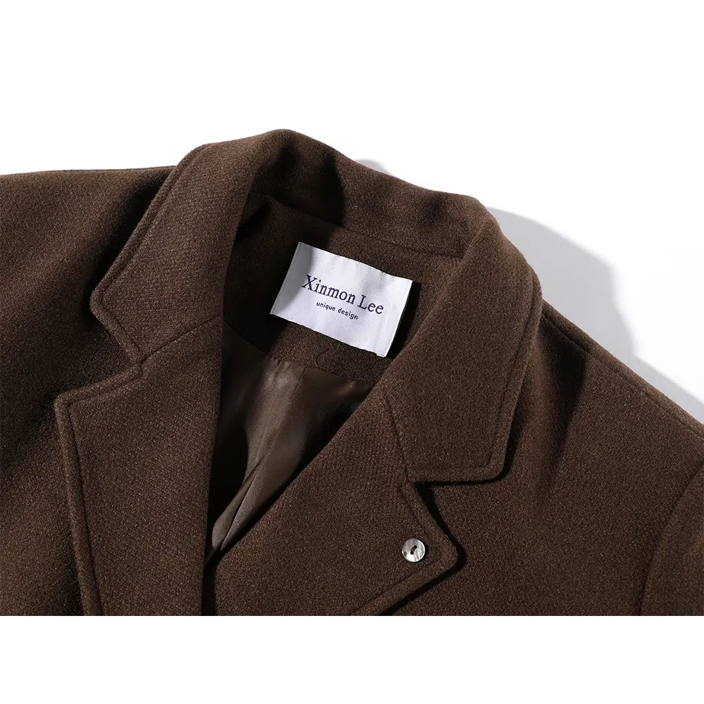 Double-Breasted Blazer with Matching Bag