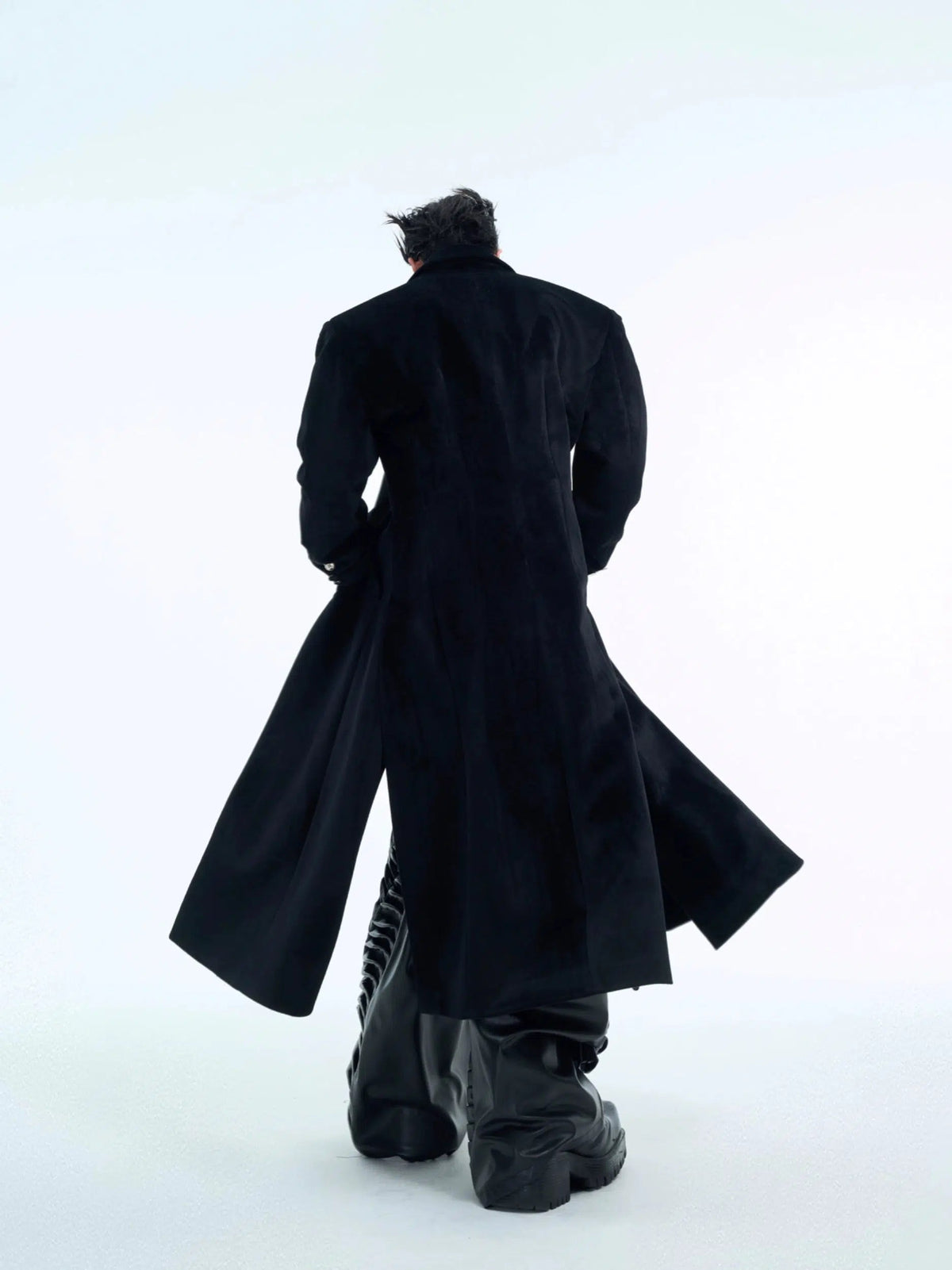 Double-Breasted Wool Coat