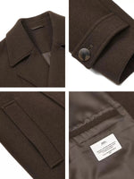 Double-Breasted Wool Coat