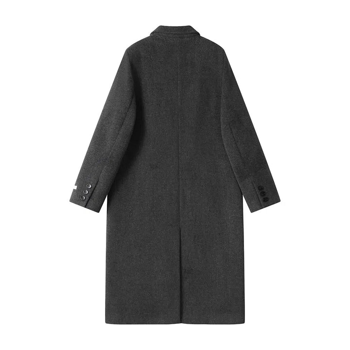 Double-Breasted Wool Coat