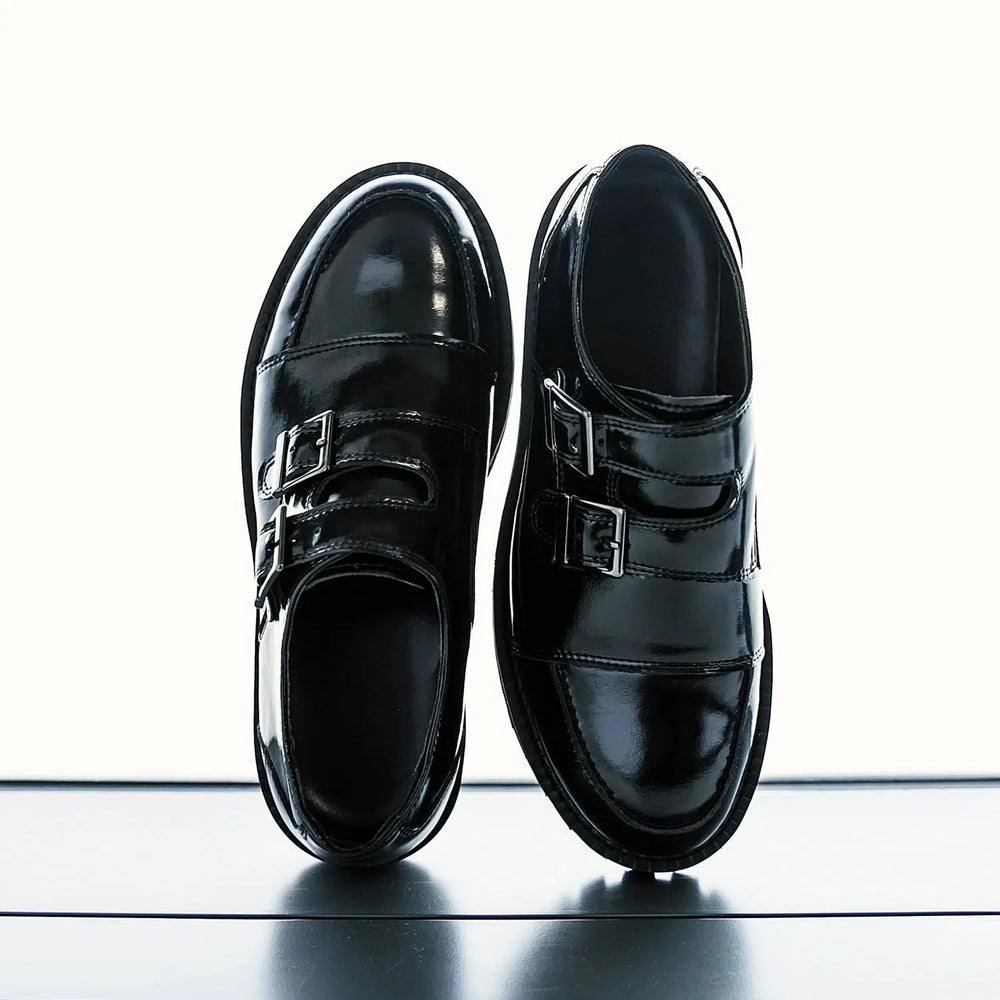 Double Buckle Casual Shoes
