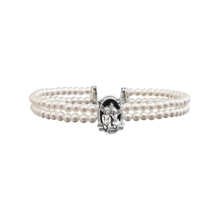 Double Layer Pearl Necklace
