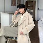 Double-breasted Mid-length Trench Coat