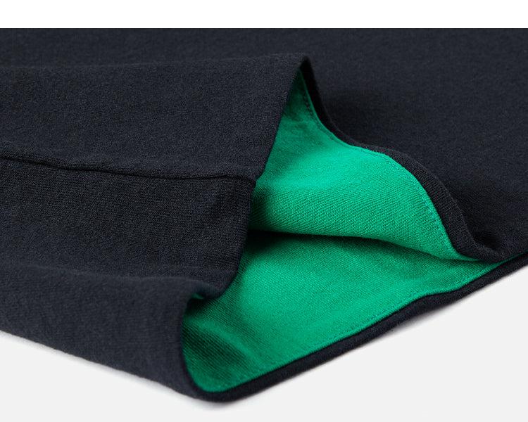 Double-layer Contrast T-shirt