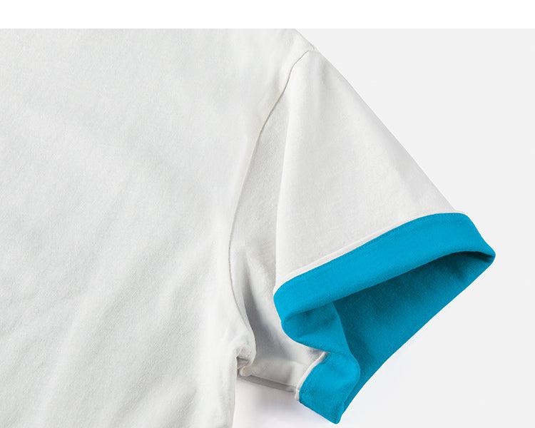 Double-layer Contrast T-shirt