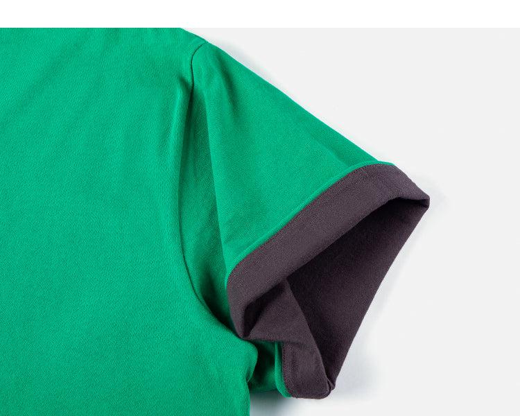 Double-layer Contrast T-shirt