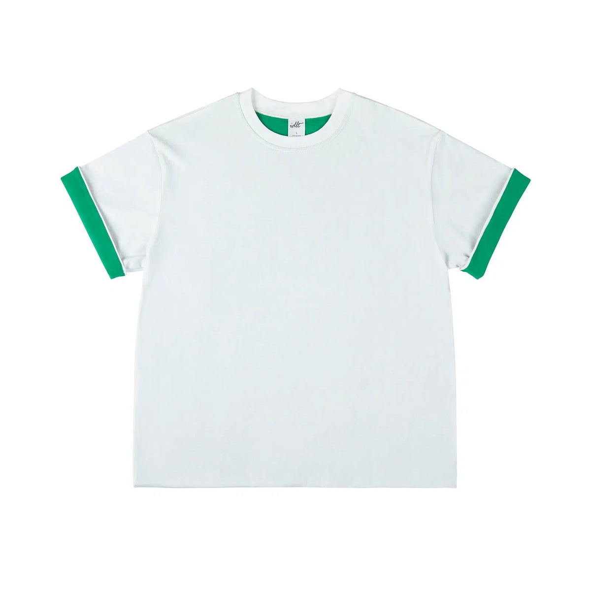 Double-layer Contrast T-shirt