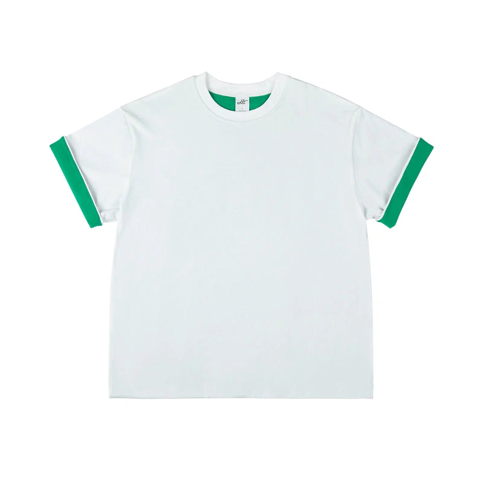 Double-layer Contrast T-shirt