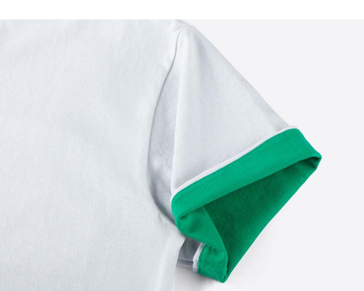 Double-layer Contrast T-shirt