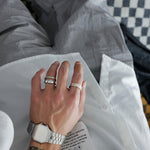 Double-layer Titanium Steel Ring