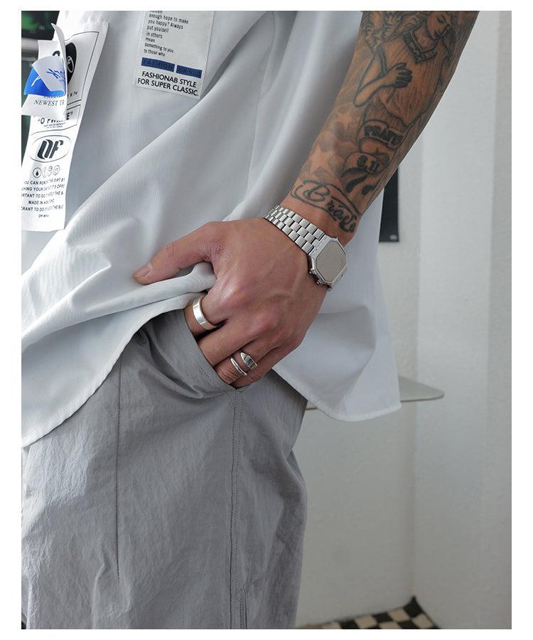 Double-layer Titanium Steel Ring