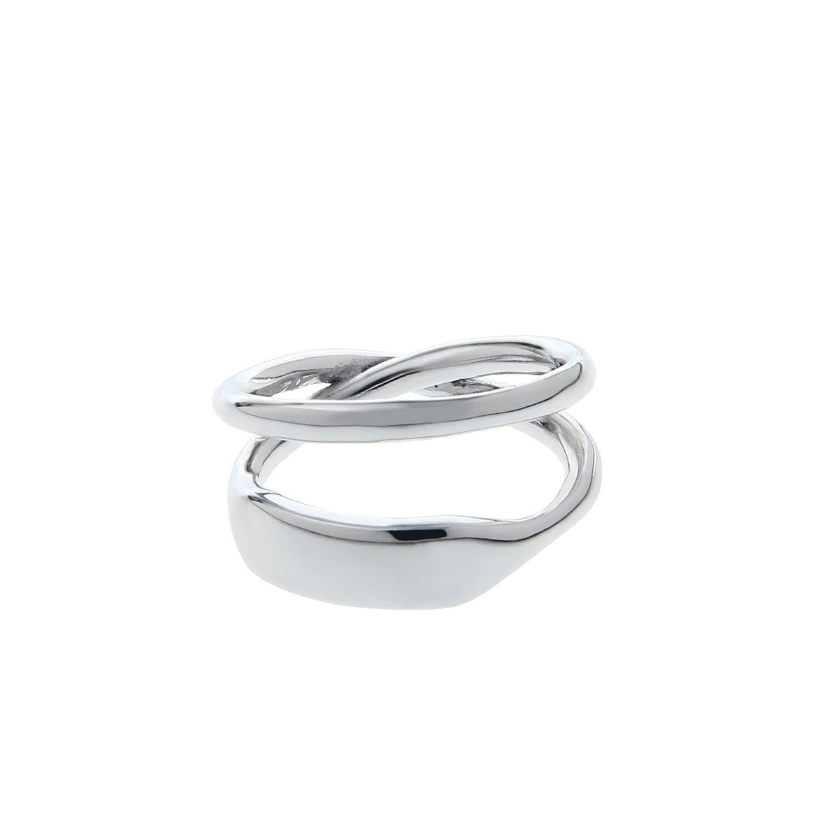 Double-layer Titanium Steel Ring