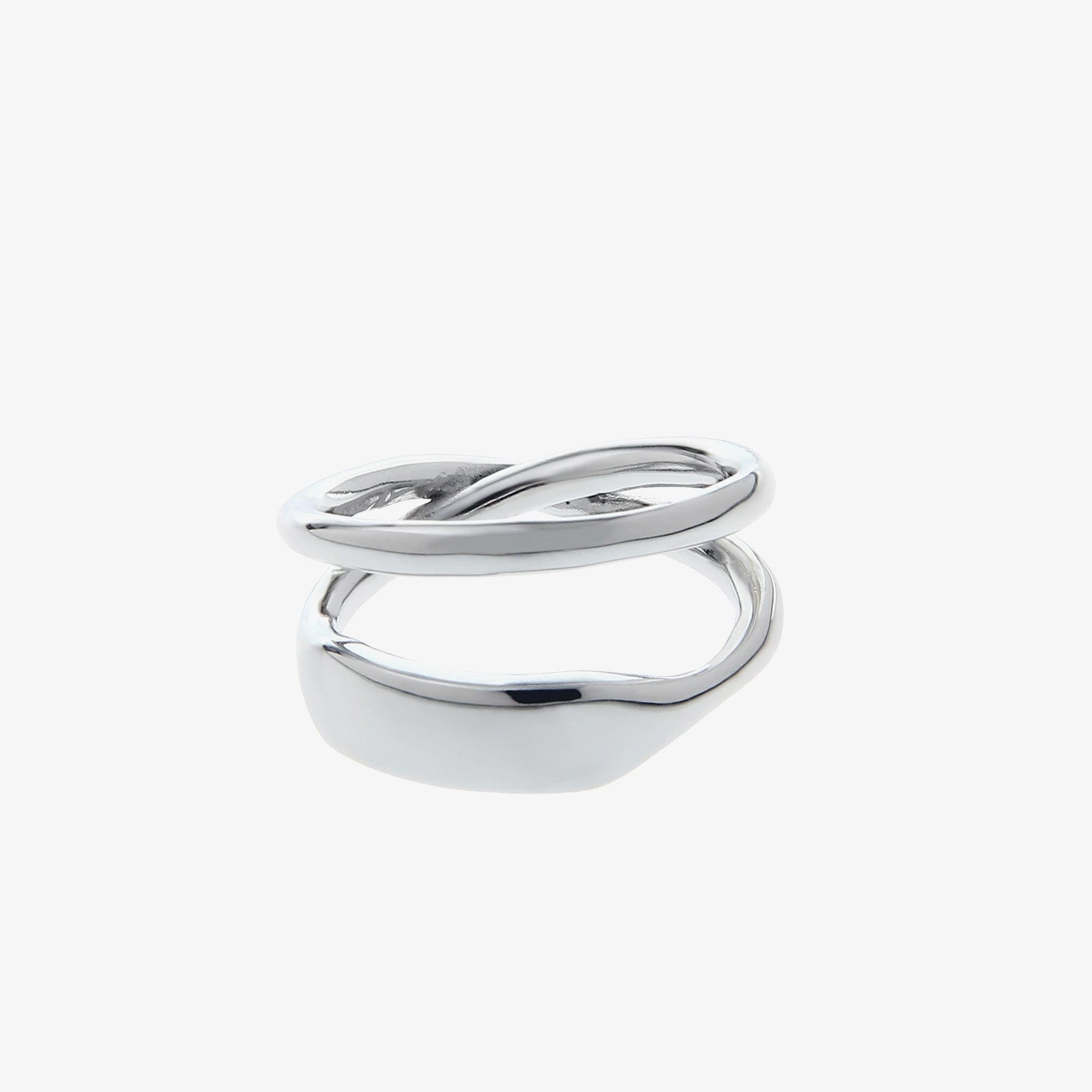 Double-layer Titanium Steel Ring