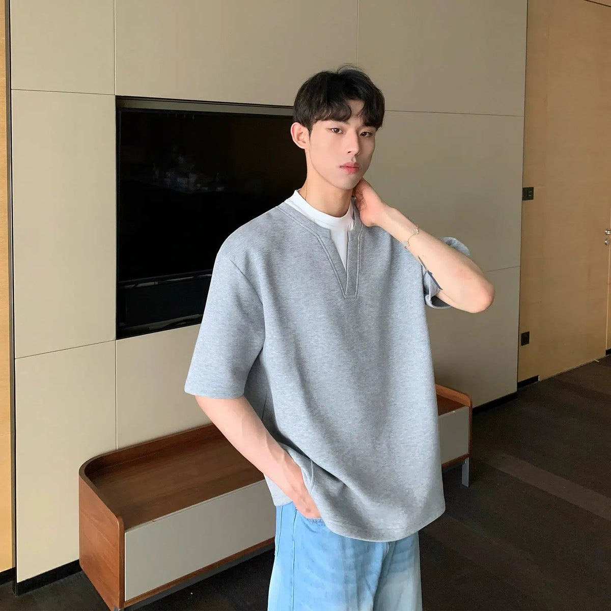 Double-layer Two-piece Shirt