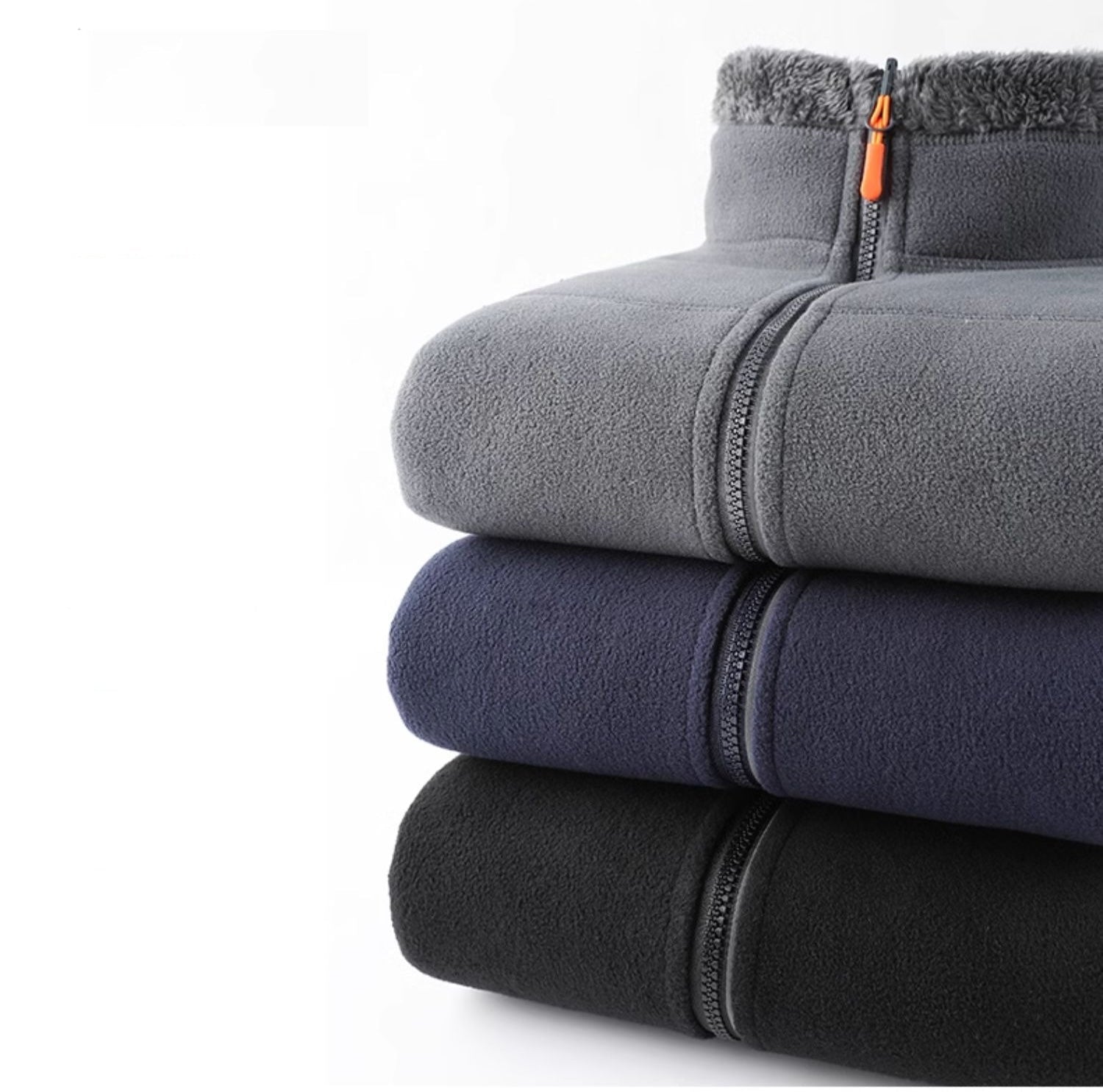 Double-sided Polar Fleece Sweatshirt