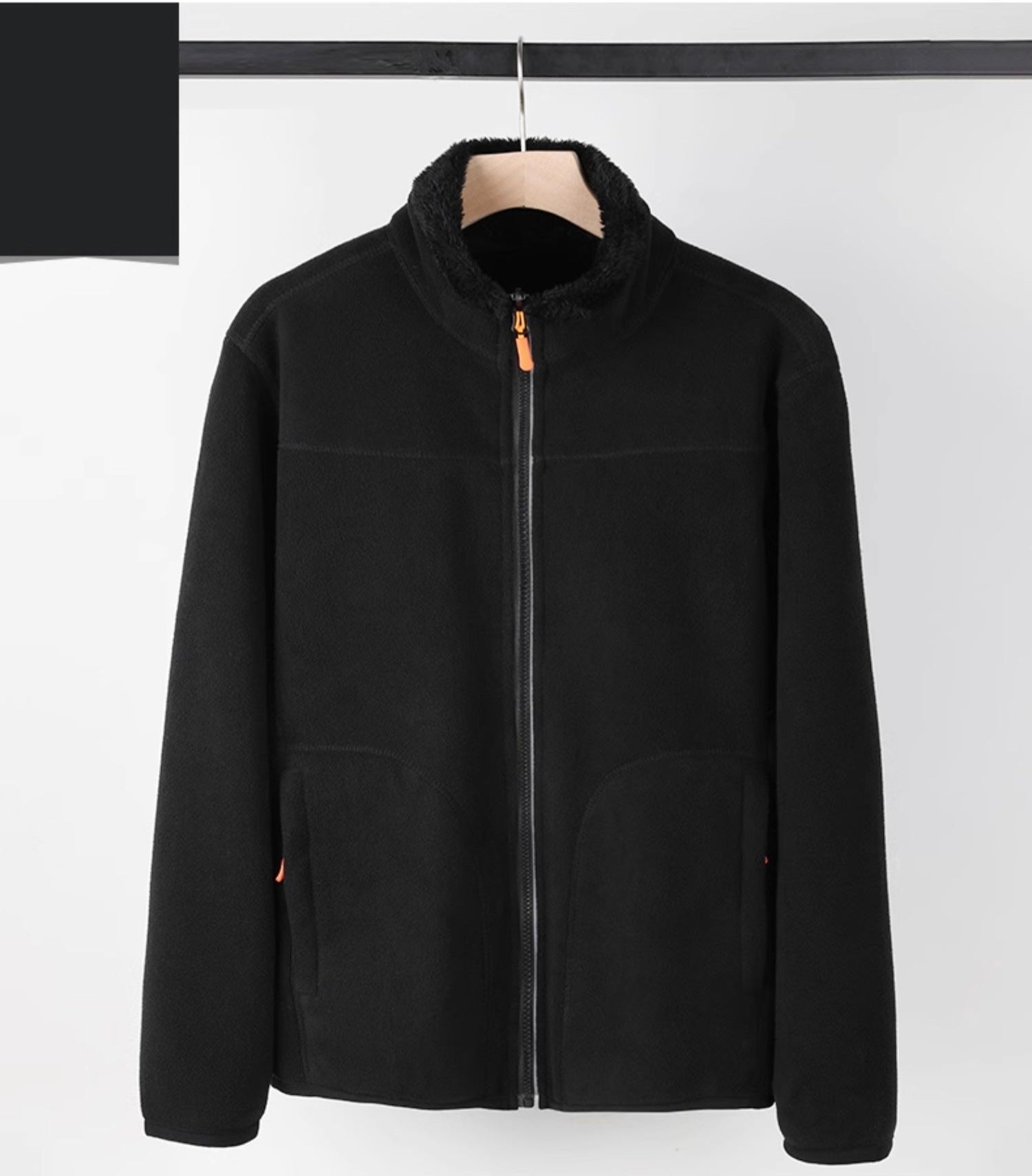 Double-sided Polar Fleece Sweatshirt