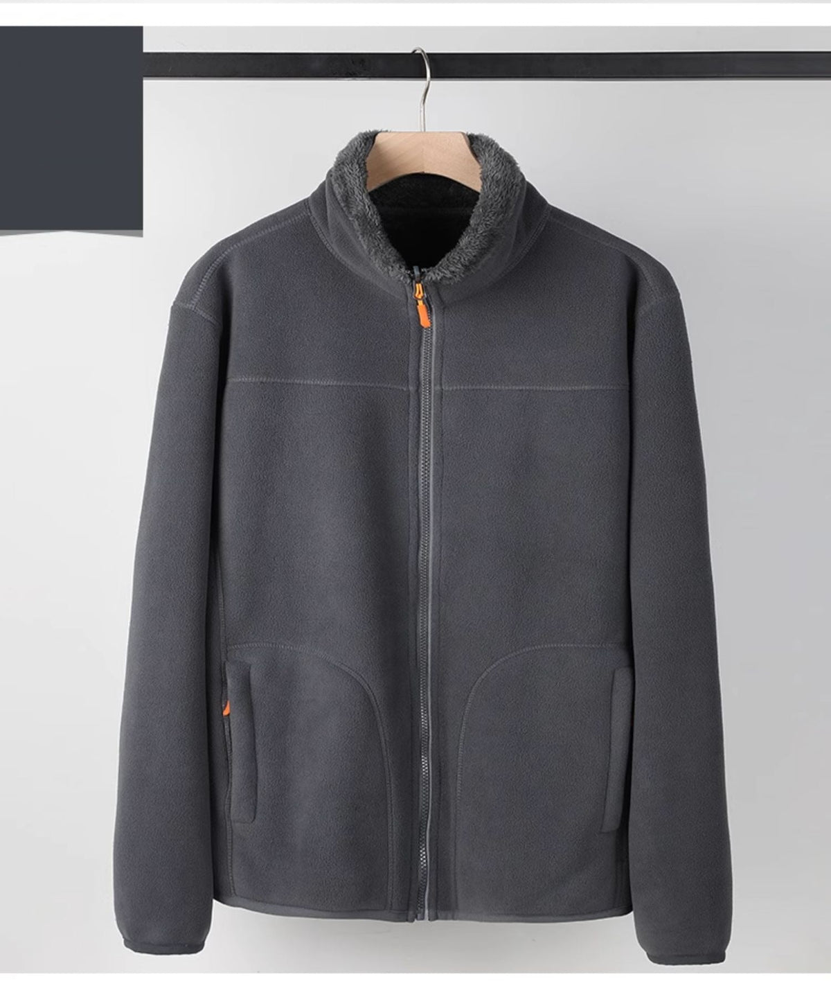 Double-sided Polar Fleece Sweatshirt