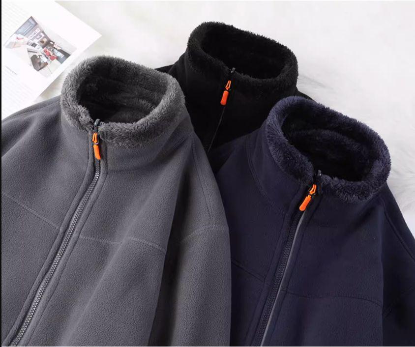 Double-sided Polar Fleece Sweatshirt