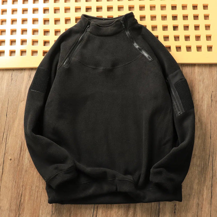 Double-sided Velvet Fleece Pullover