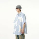 Dove Print Striped Shirt