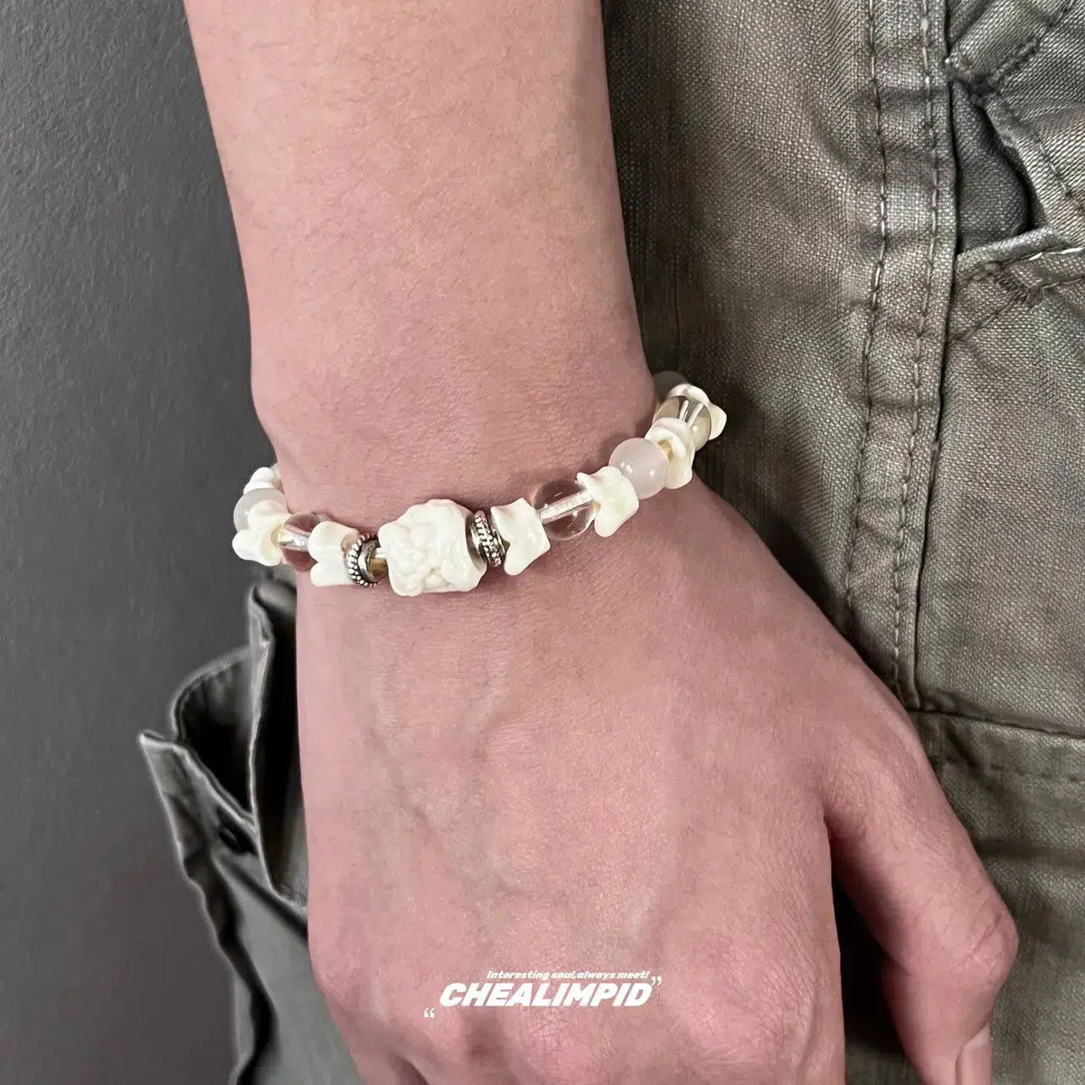 Dragon Bone Drawstring Bracelet