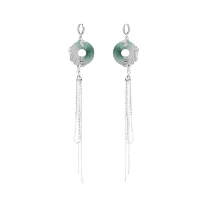 Dragon Totem Jade Earrings