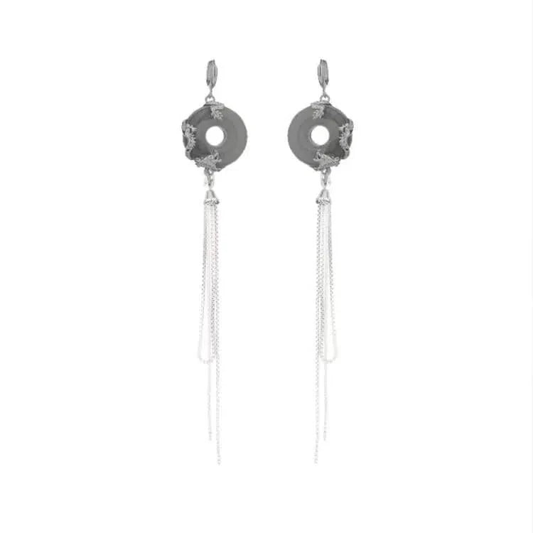 Dragon Totem Jade Earrings