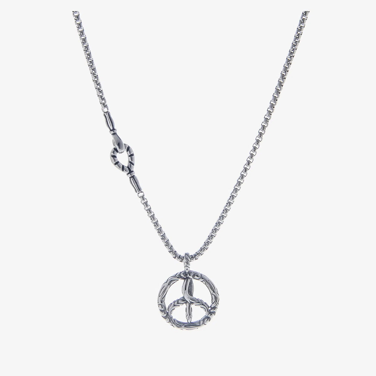 Dragon Totem Ring Pendant Necklace