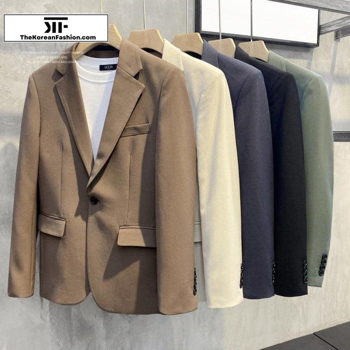 Drape Casual Suit Jacket