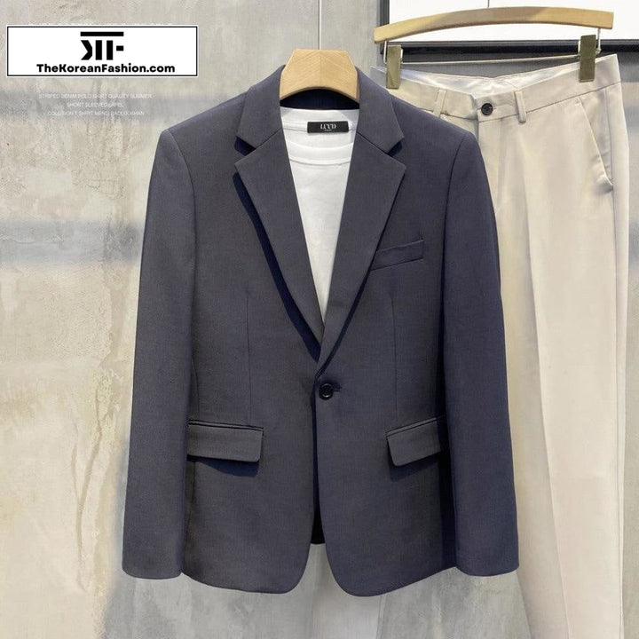 Drape Casual Suit Jacket