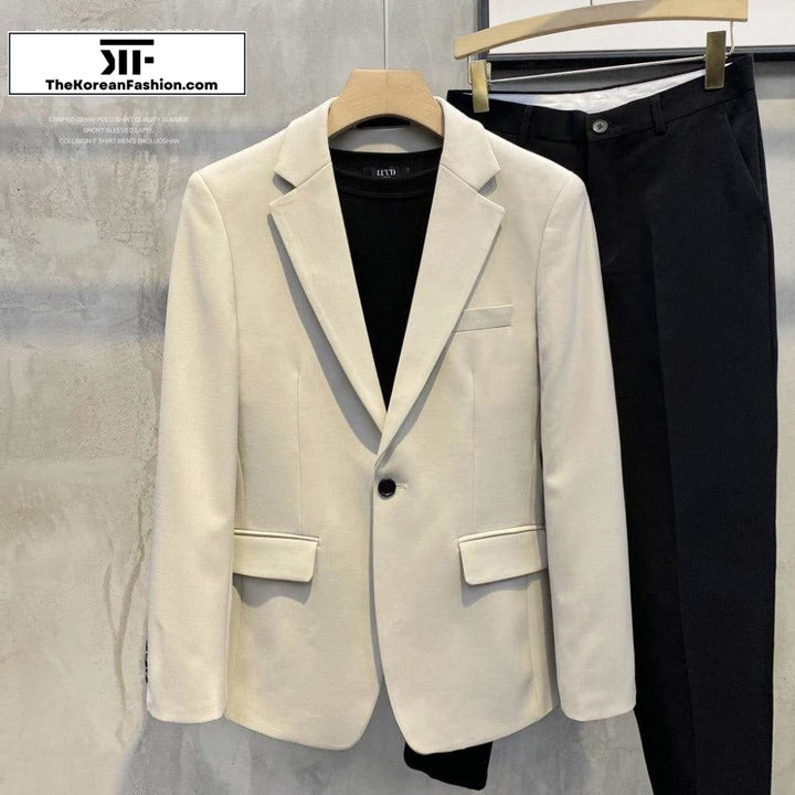 Drape Casual Suit Jacket