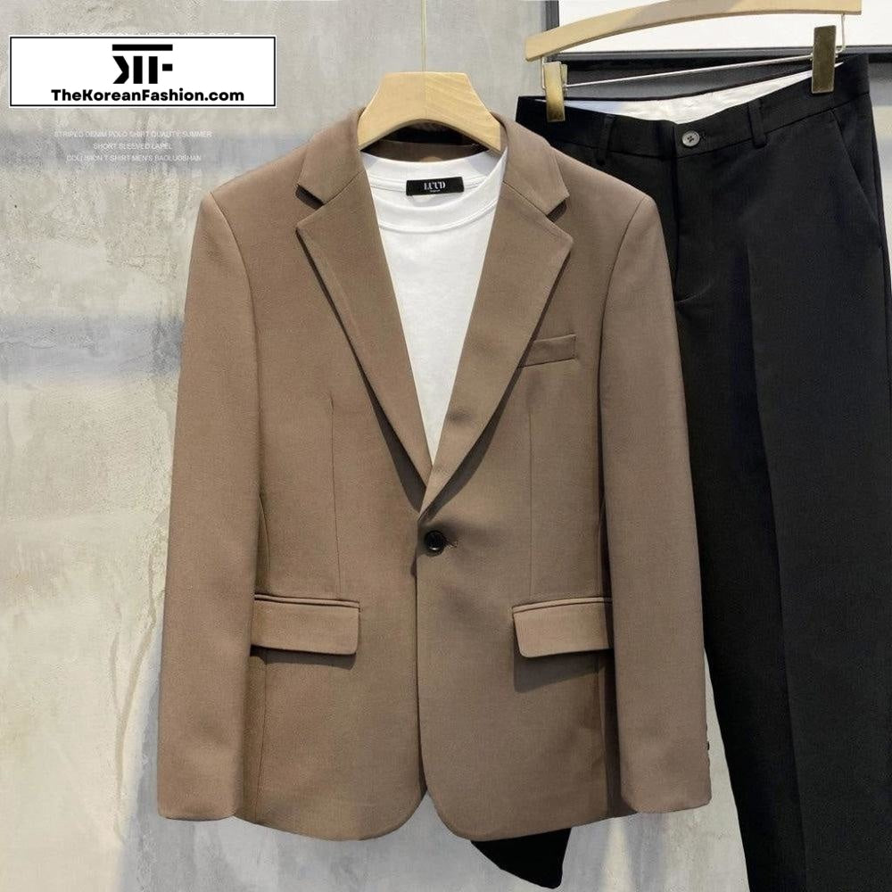 Drape Casual Suit Jacket