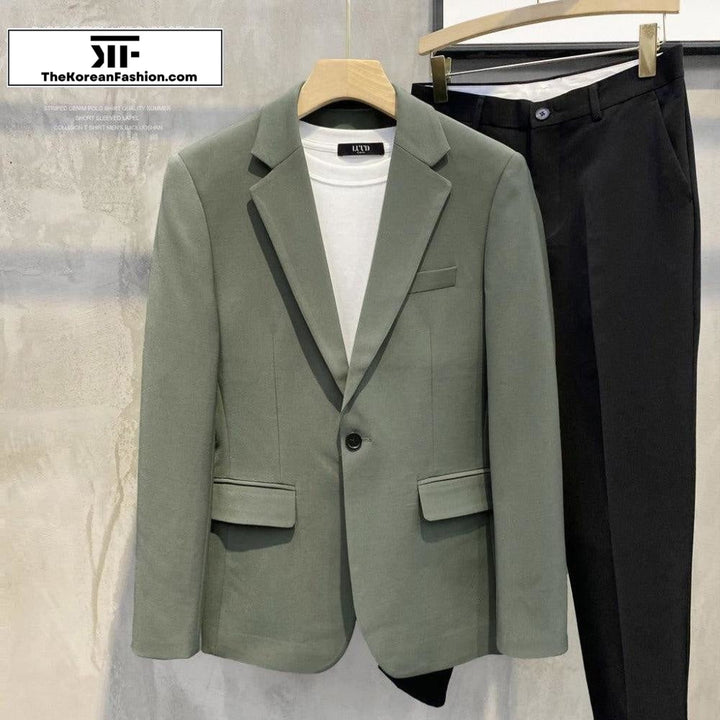 Drape Casual Suit Jacket