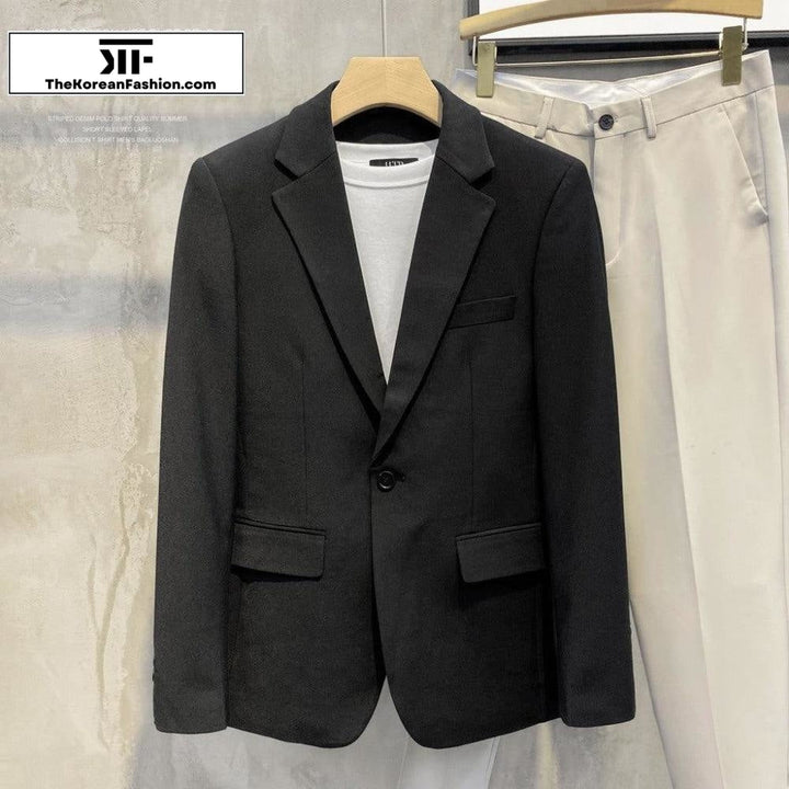 Drape Casual Suit Jacket