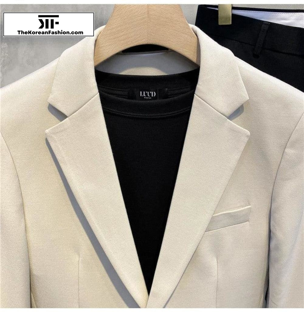 Drape Casual Suit Jacket