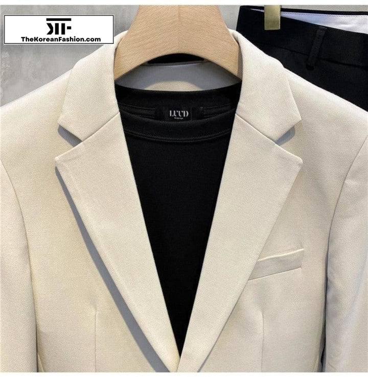 Drape Casual Suit Jacket