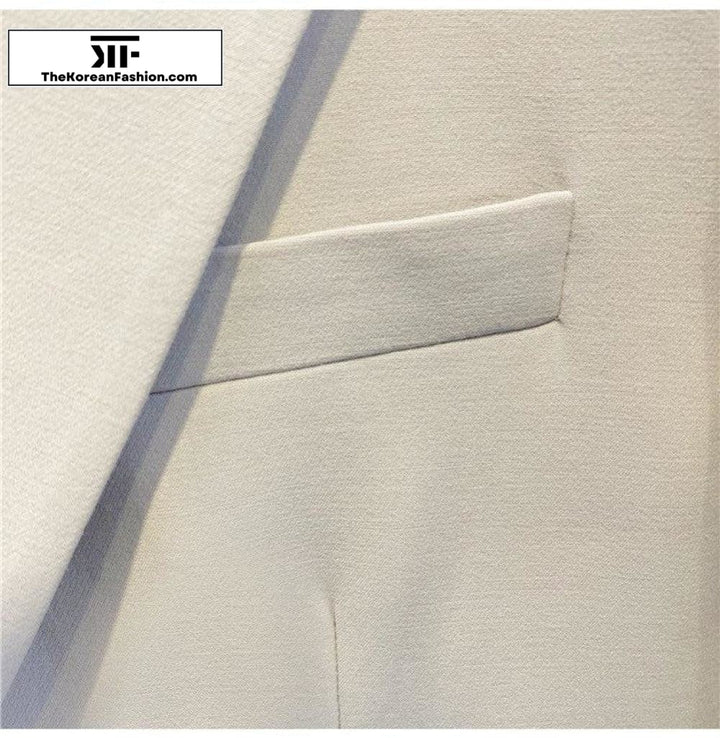 Drape Casual Suit Jacket