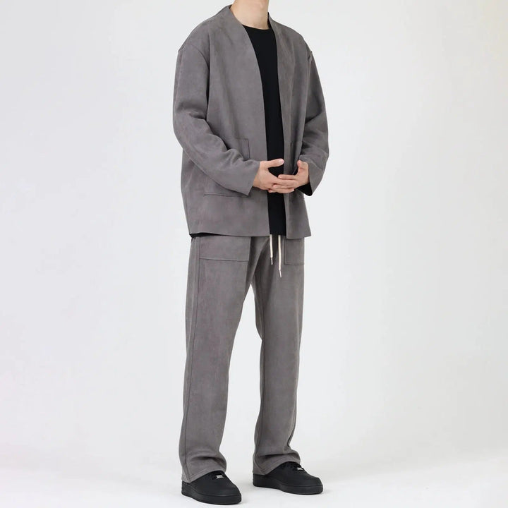 Drape Drawstring Casual Pants